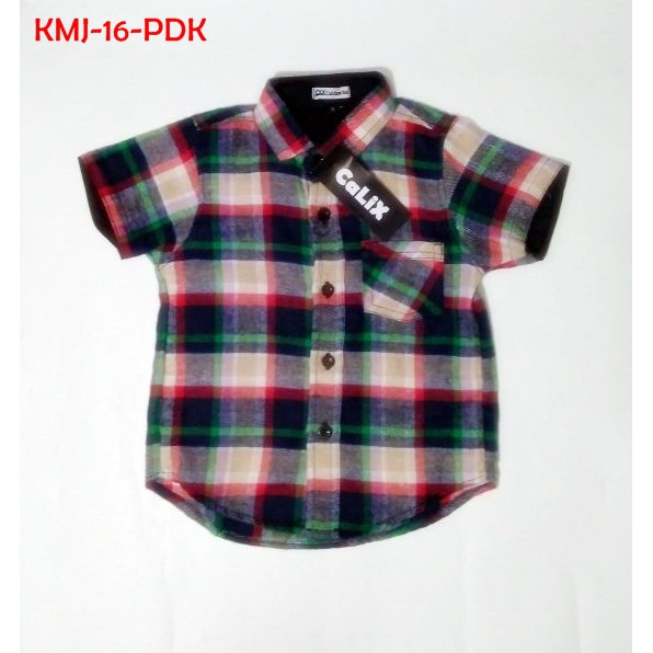 Kemeja Flanel  Anak  KMJ 16 Kemeja Anak  Kemeja Panel Baju  