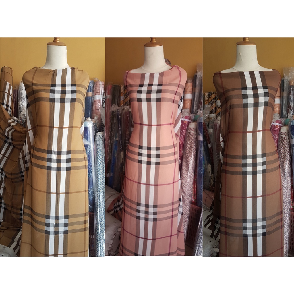 Kain Ceruti / Cerutty Babydoll motif , lebar kain 1.5m