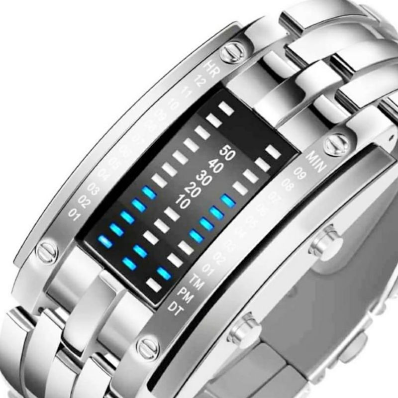 TRENDINGGGGG JAM IRONMAN JAM TANGAN LED JAM TANGAN STAINLISS BAHAN HALUS JAM ANTI AIR