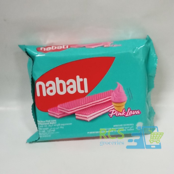 

Nabati Wafer Rasa Pink Lava