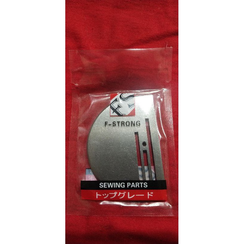 Needle plate B Merk F-strong mesin jahit high speed jarum 1