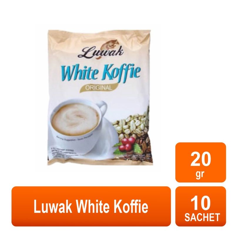 

LUWAK WHITE COFFE 1 RENTENG