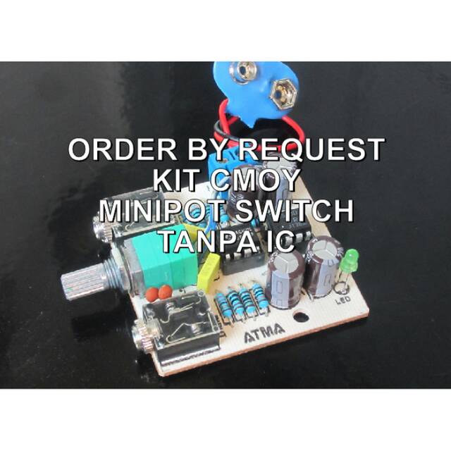 Cmoy Headphone Amplifier Head Amp Saklar Mini Potensio Tanpa IC