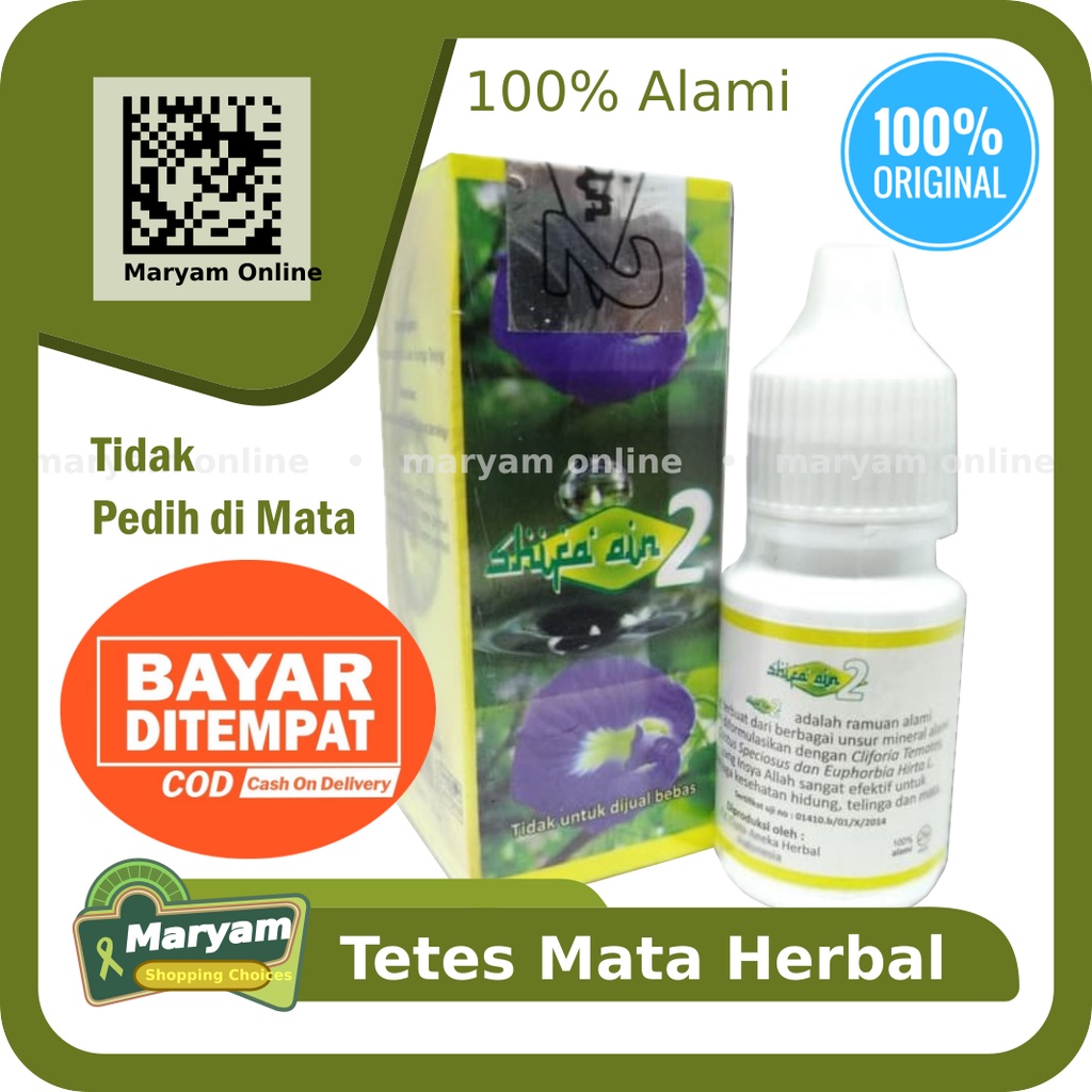 Tetes Mata Syifa Ain 2 / Shifa Aini 2 Herba Tetes Mata