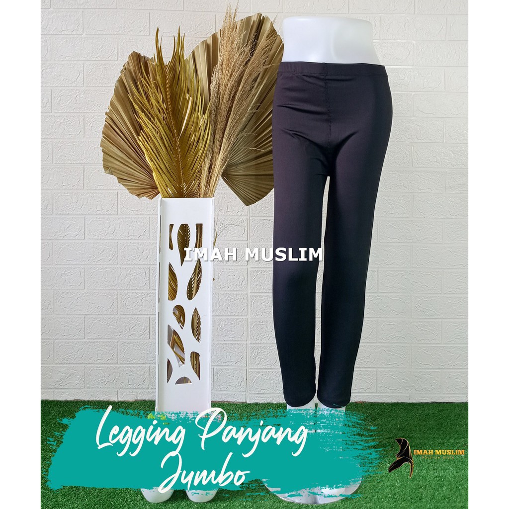 LEGGING PANJANG BAHAN SPANDEK UKURAN XXL  LeggingJumbo Panjang Polos BB 85kg Murah Bisa COD