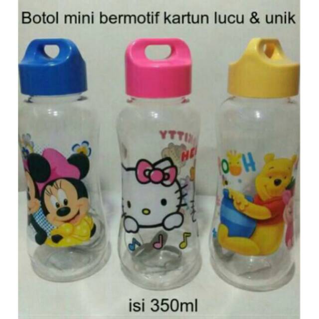 

Botol minum mini / botol air minum anak / botol minum karakter