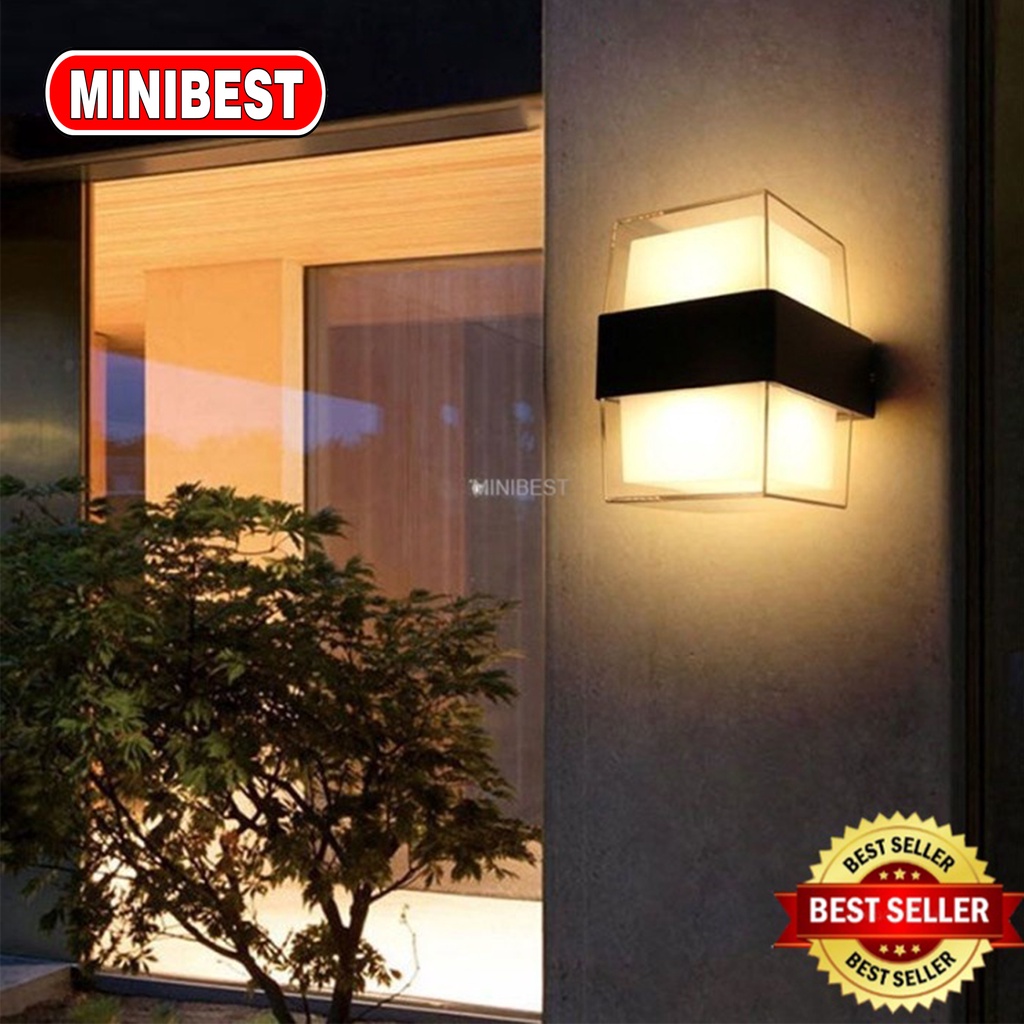 [MB] LAMPU DINDING 2 ARAH MINIMALIS / LAMPU TERAS LAMPU DINDING OUTDOOR / lampu teras