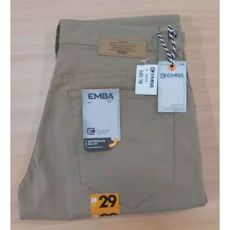 celana pria EMBA original