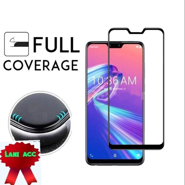 Tempered glass Asus Zenfon Max Pro M2 Full Cover ZB631KL Max M2 ZB633KL