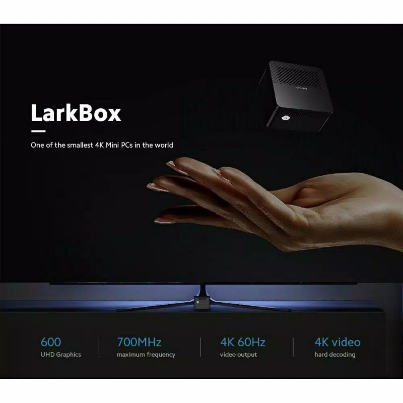 Mini PC Chuwi Larkbox PRO 4K Gemini Lake J4125 6GB/128GB Windows 10