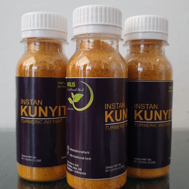 

KUNYIT INSTAN BUBUK - Wilis Traditional Herbs