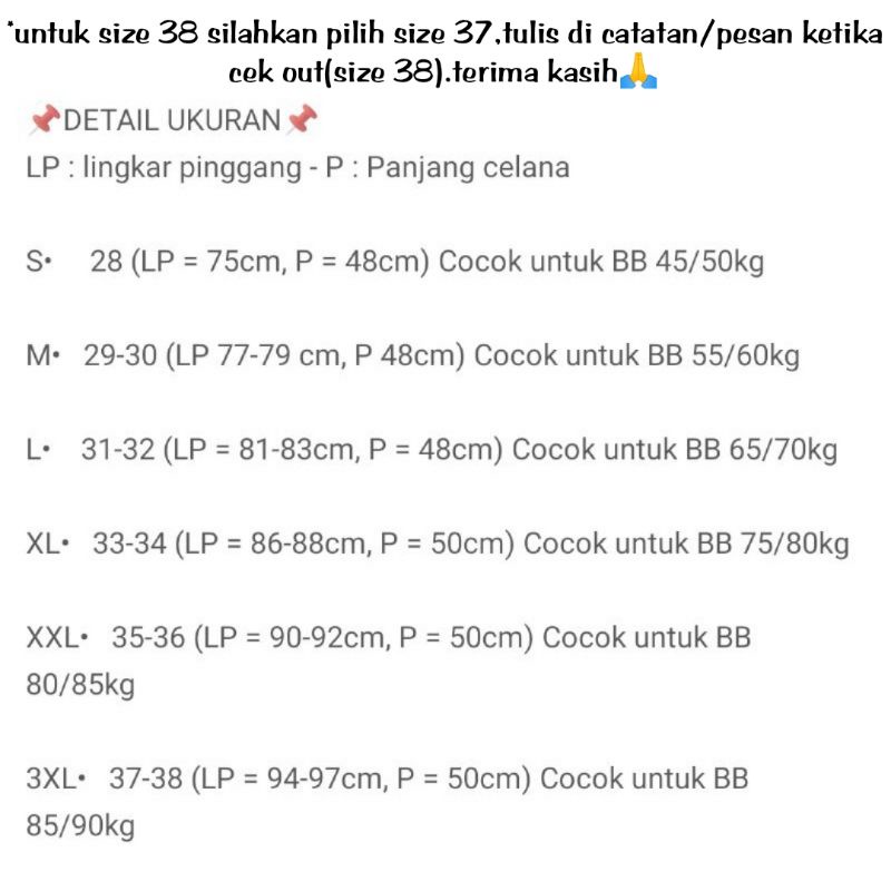 Celana Pendek Pria Chino Pendek Twill Combed 28-38 Original Cream Mocca  Grey  Hitam Army