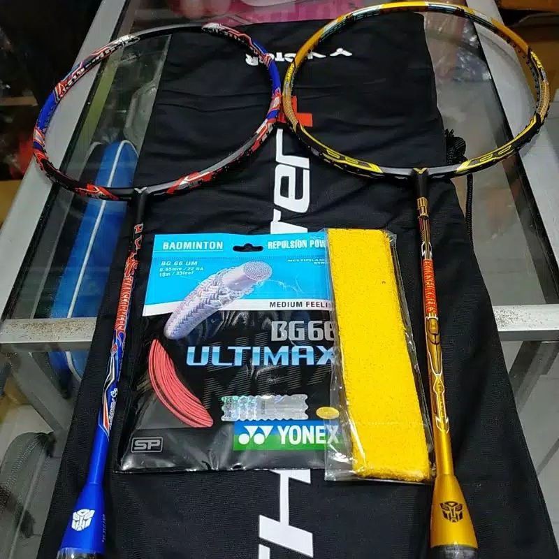 RAKET BADMINTON VICTOR TRANSFORMERS JET SPEED 30LBS