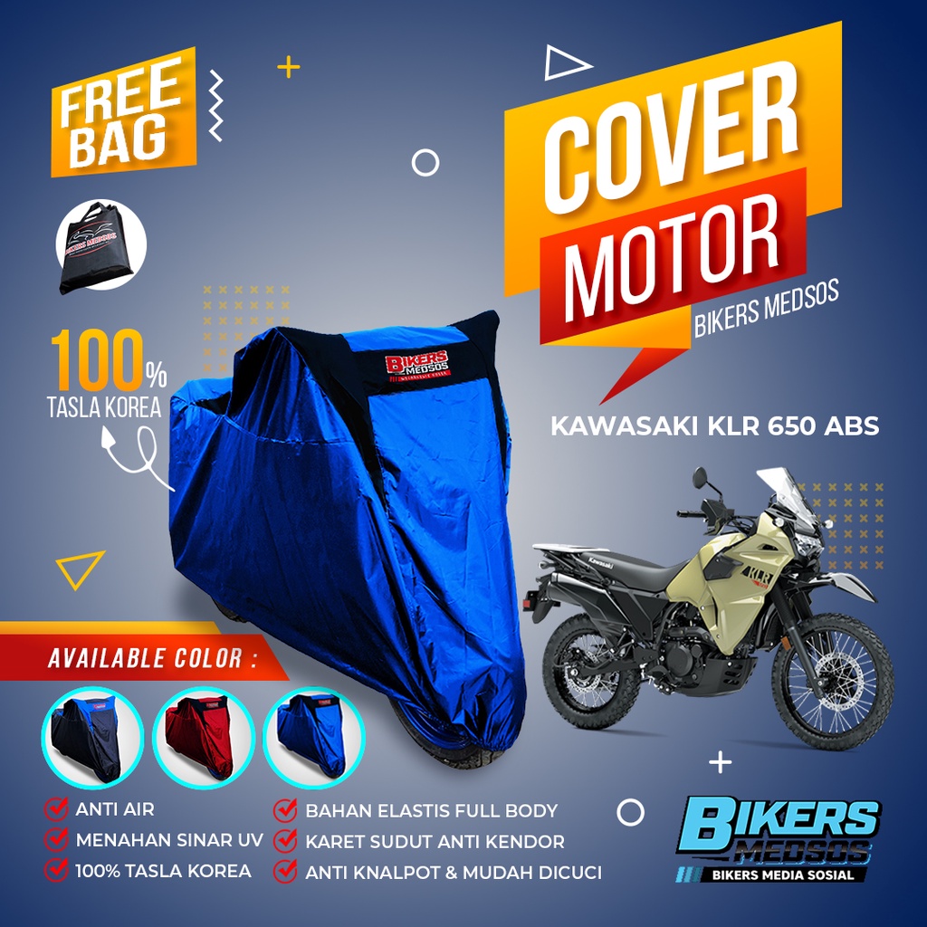 Sarung Motor Kawasaki KLR 650 ABS Indoor Outdoor