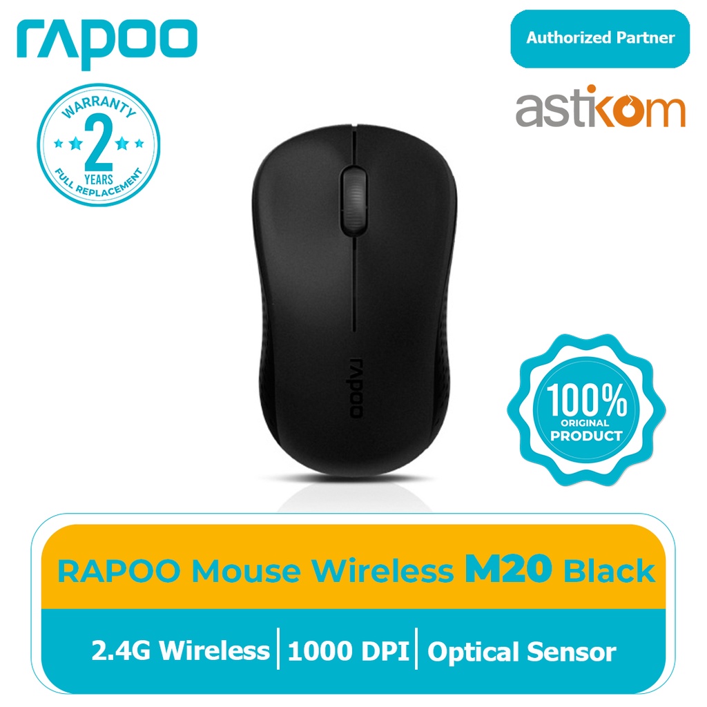 Rapoo Mouse Wireless M20 USB Wireless Mouse Rapoo M20