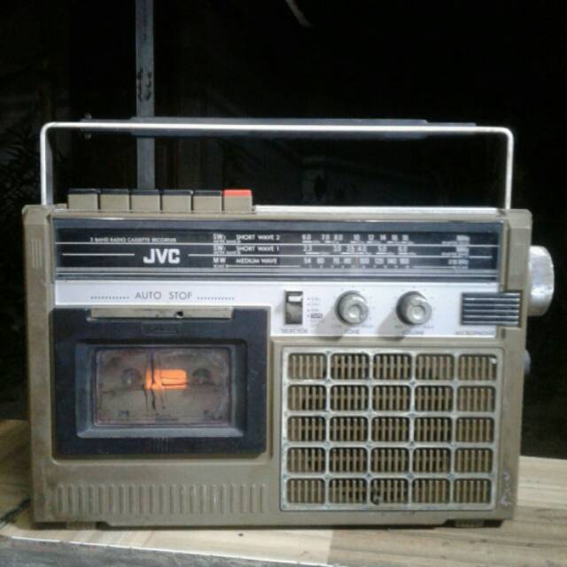 Radio Tape jadul antik JVC RC-204S