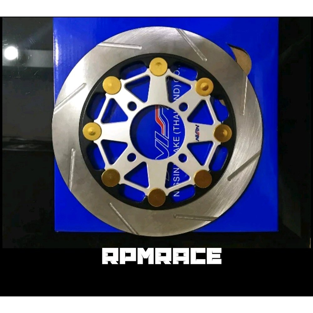 BARU Disk Disc Piringan Cakram Depan Nissin Buta 220mm Corak Mio Beat