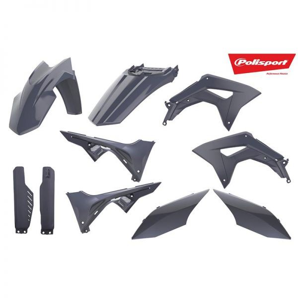 HONDA CRF150L - CRF 150 L 2017 2018 2019 2020 2021 2022 2023 2024 2025 - POLISPORT Complete Kit - Cover Body Full Set Motocross HONDA CRF 150 L