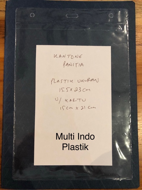 Kantong SPP/kantong PLN/sampul dokumen/plastik SPP/kantong panitia besar uk 15 x 21/sampul kartu
