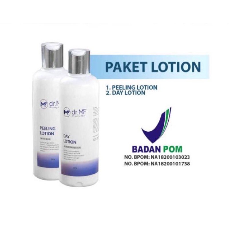 Body whitening Lotion dr.MF Beauty skin
