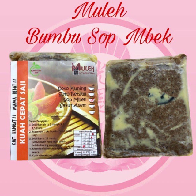 

VeggieWay Muleh Bumbu Sop Mbek Vegan