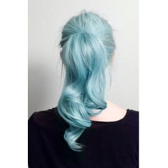 COLORE FRESCO - BABY BLUE color cream cat pewarna rambut pastel blue