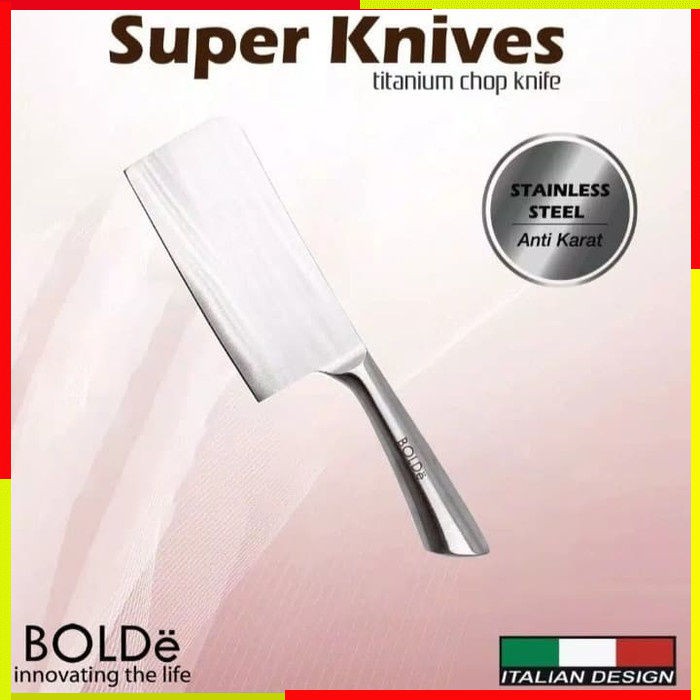 PISAU DAPUR BOLDE CLEAVER CHOP PISAU SET GOLOK DAGING PISAU BUAH BOLDE ALAT MASAK ALAT DAPUR MURAH