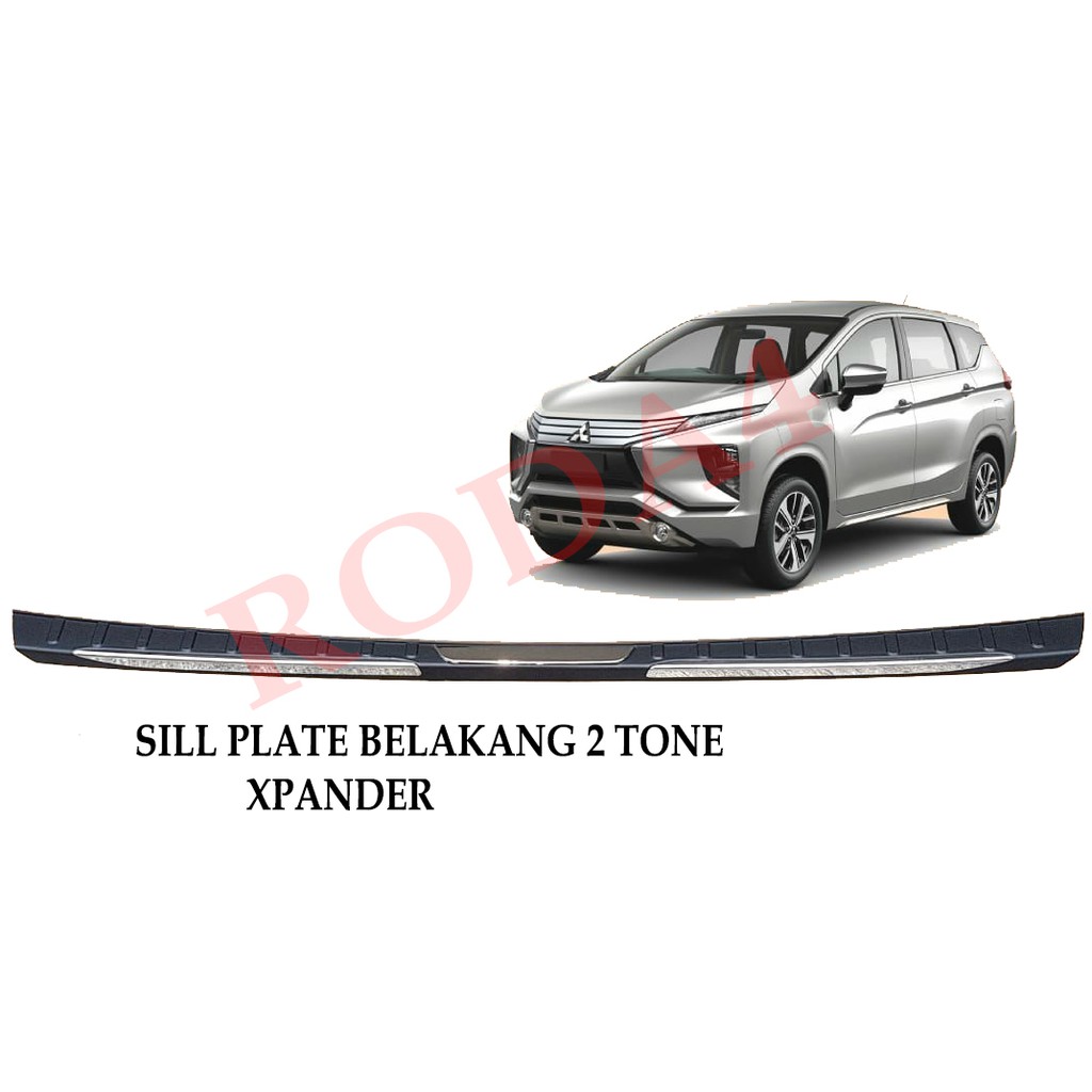 Sill Plate Sillplate Belakang - Rear Door Sill Xpander Elegant Kombinasi List Chrome