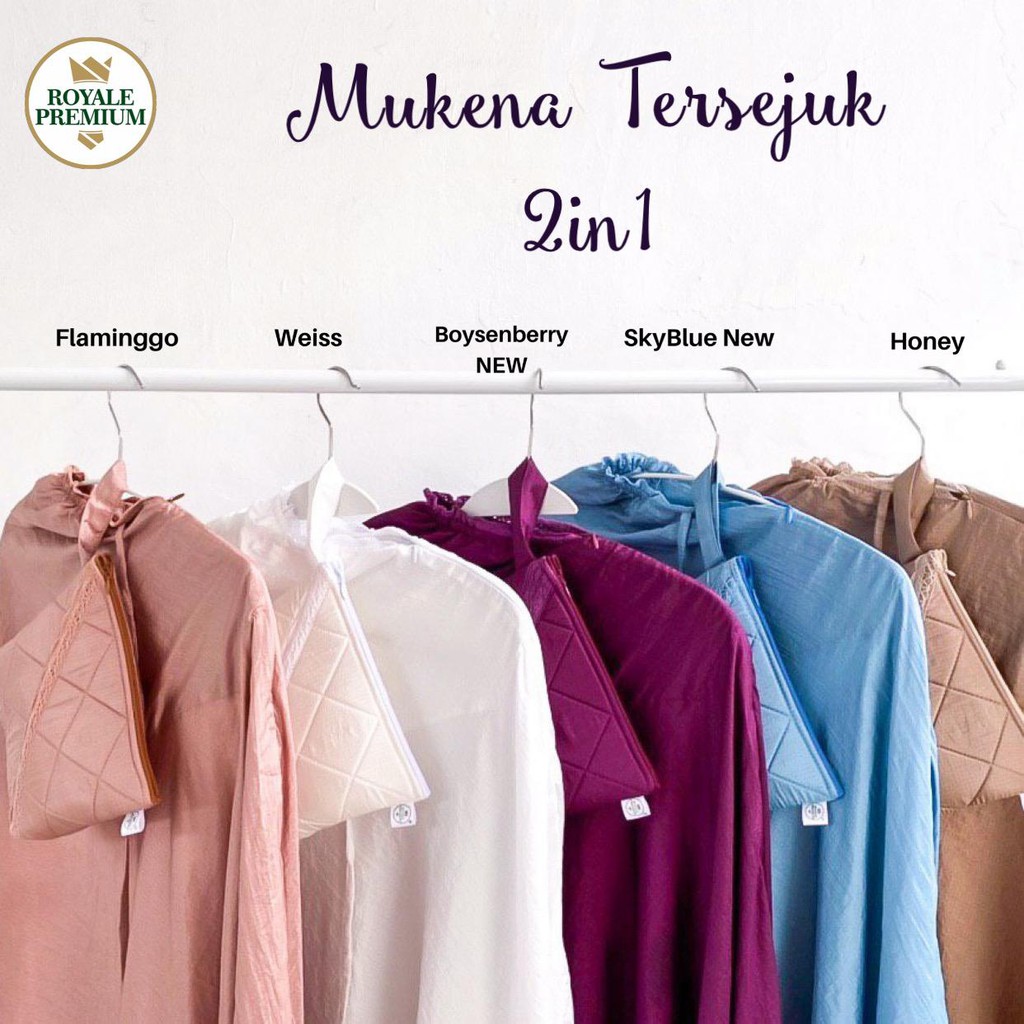 Mukena Parasut 2in1 Royale Premium