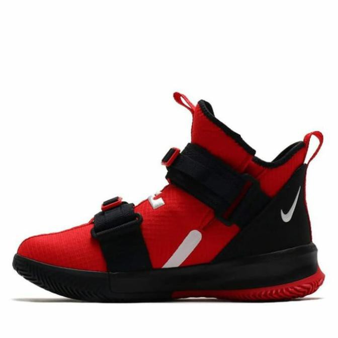 Sepatu Basket Nike Lebron Soldier Xiii Sfg University Red Original Tikitokok