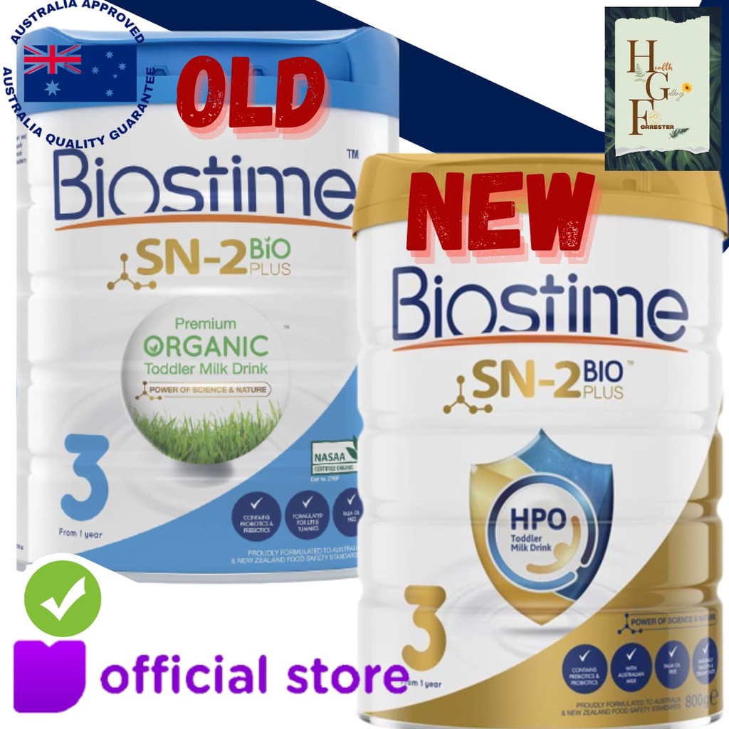Jual Biostime SN2 BIO PLUS HPO Toddler Milk Drink Stage 3 800g Shopee Indonesia