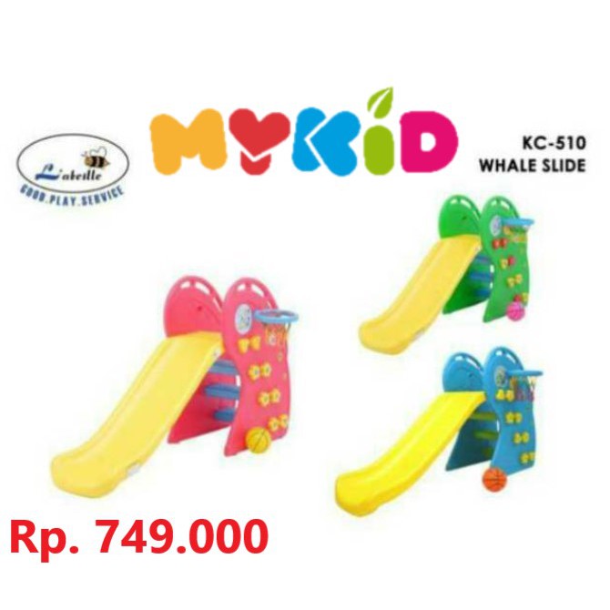 Perosotan Anak Labeille Whale Slide KC Mainan perosotan Perosotan Anak Labeille Whale Slide KC Mainan perosotan