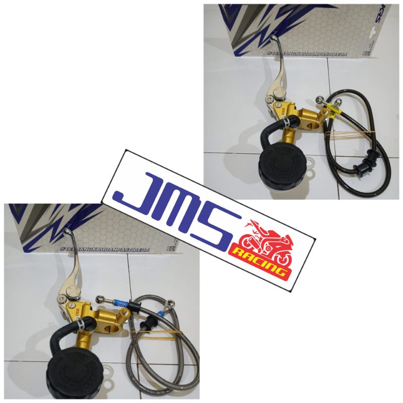 master rem krs by kytaco original plus selang tdr racing ukuran 92/130cm klx150 crf150 wr155 ninja r15 Vixion mx Fu cvt GSX Mio beat soul lexi aerox rxk