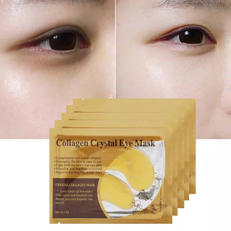 Masker Mata Emas Gold Collagen Crystal Eye Mask