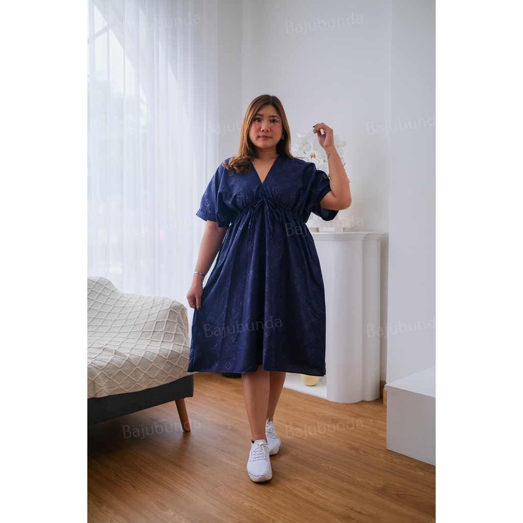 LD 120 DRESS JUMBO WANITA BIG SIZE JOYBOS