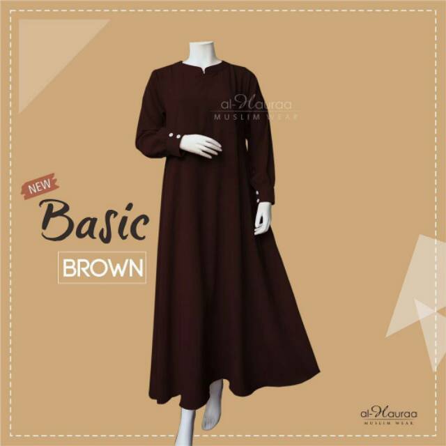 Gamis Basic Gamis Alhauraa