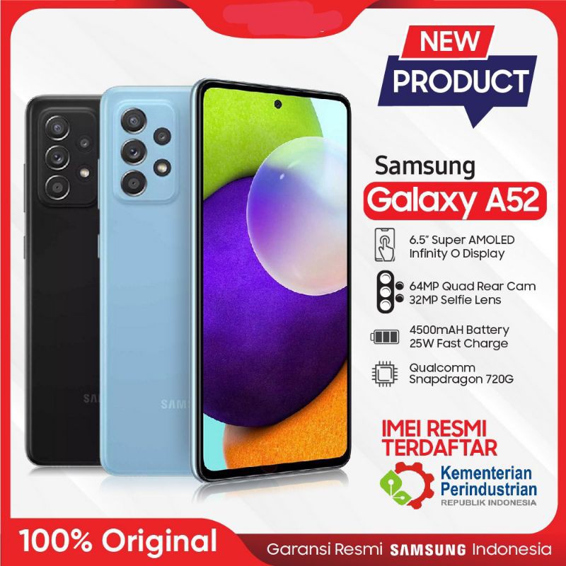 Samsung Galaxy A52 8/128 & 8/256 NEW BARU