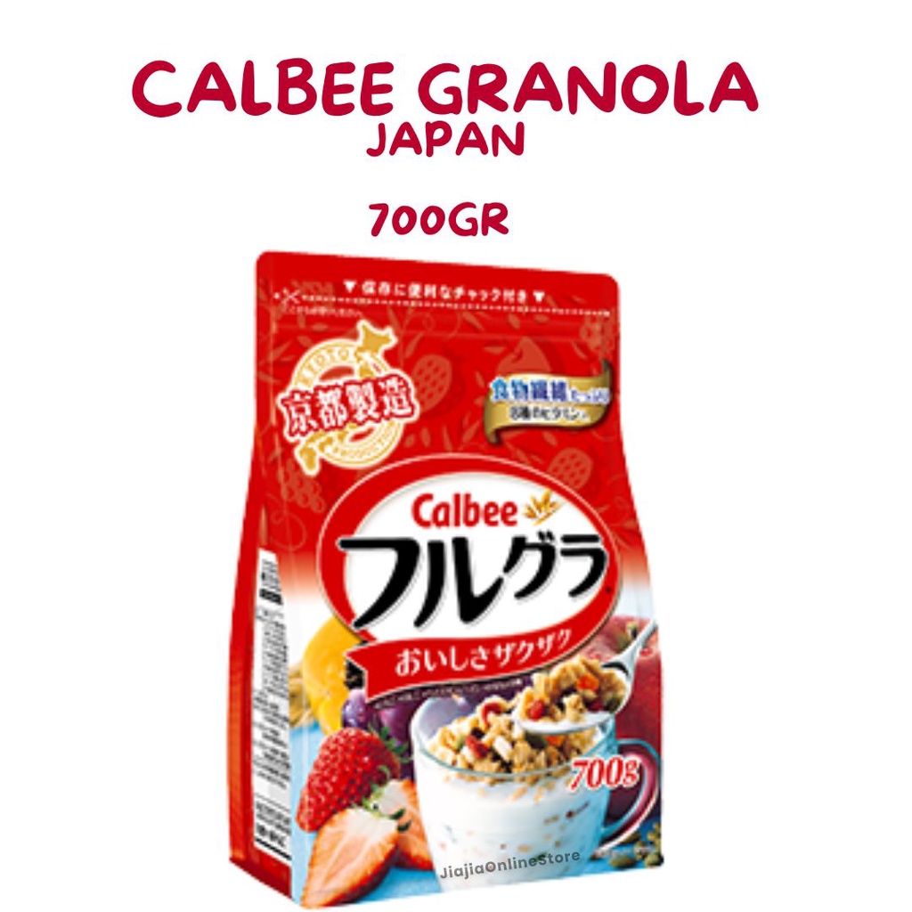 Jual Calbee Granola Fruit Cereal 700gr Japan Calbee Granola Cereal