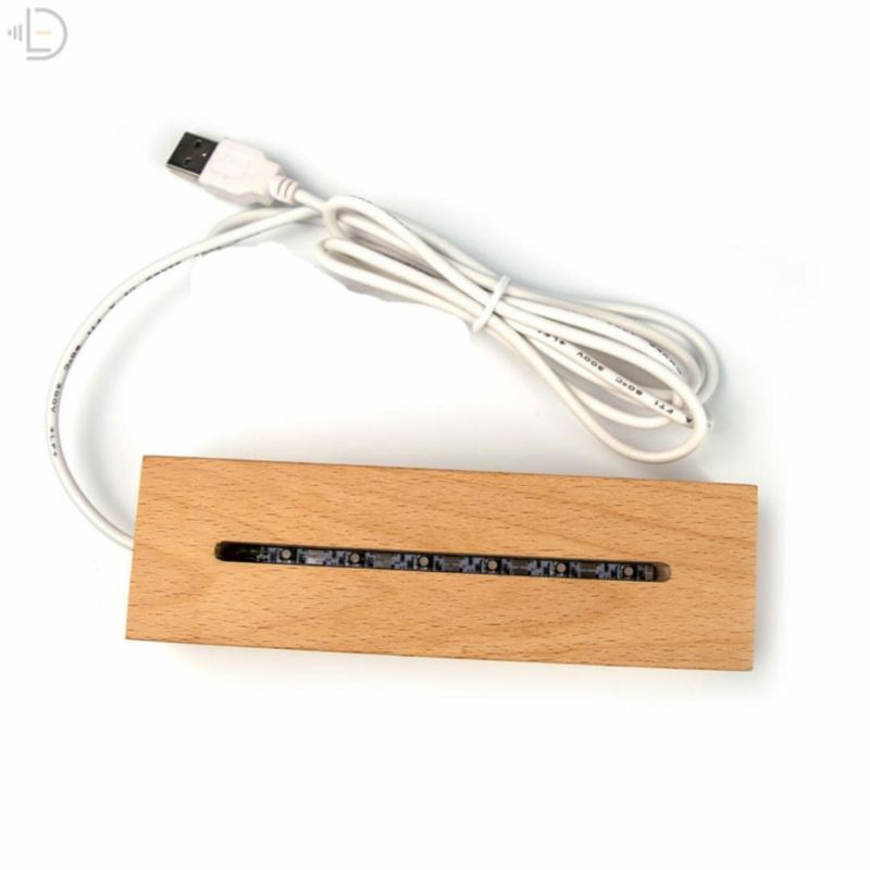 Base A5 Acrylic Led / Stand Acrylic Led / Lampu Hias Acrylic