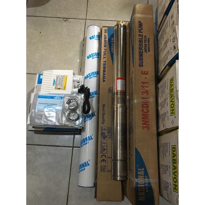 Mesin Pompa Air Satelit 3Nasional Mcpump 3/4Hp