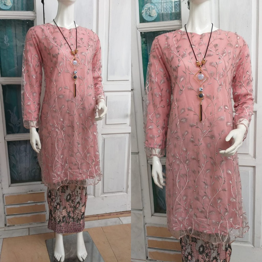 SET BAJU KURUNG MAHONI