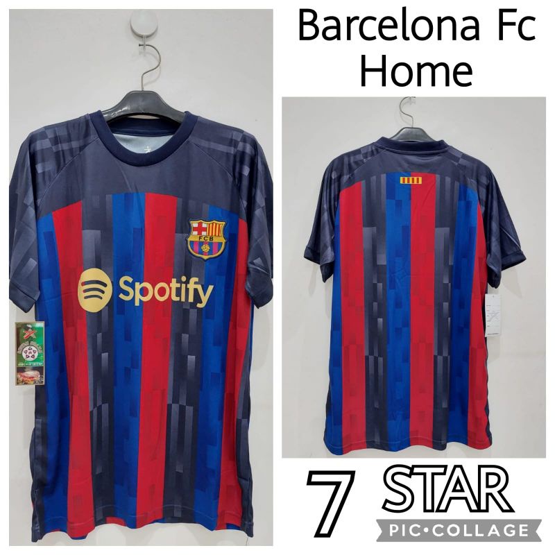 Jersey bola klub eropa printing barcelona home