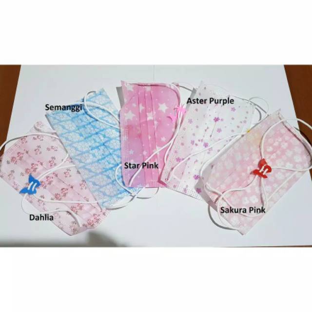 MASKER  HIJAB 3 PLY 1 BOX ISI 50 PCs