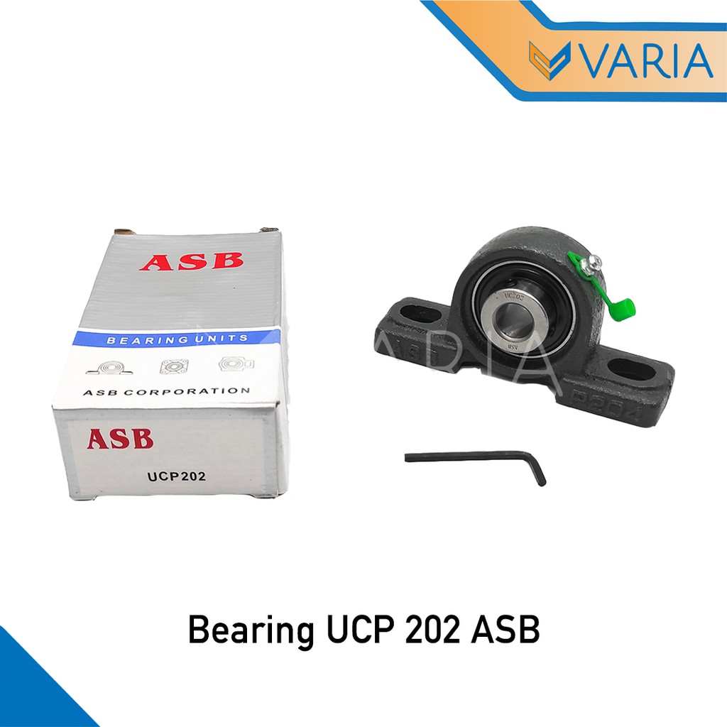 Bearing / Laher Pillow Block Duduk UCP 202 As 15 mm ASB