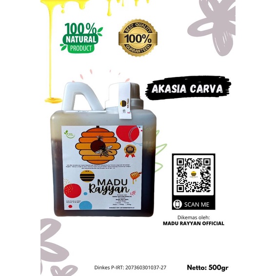 madu hutan akasia carva 500grm