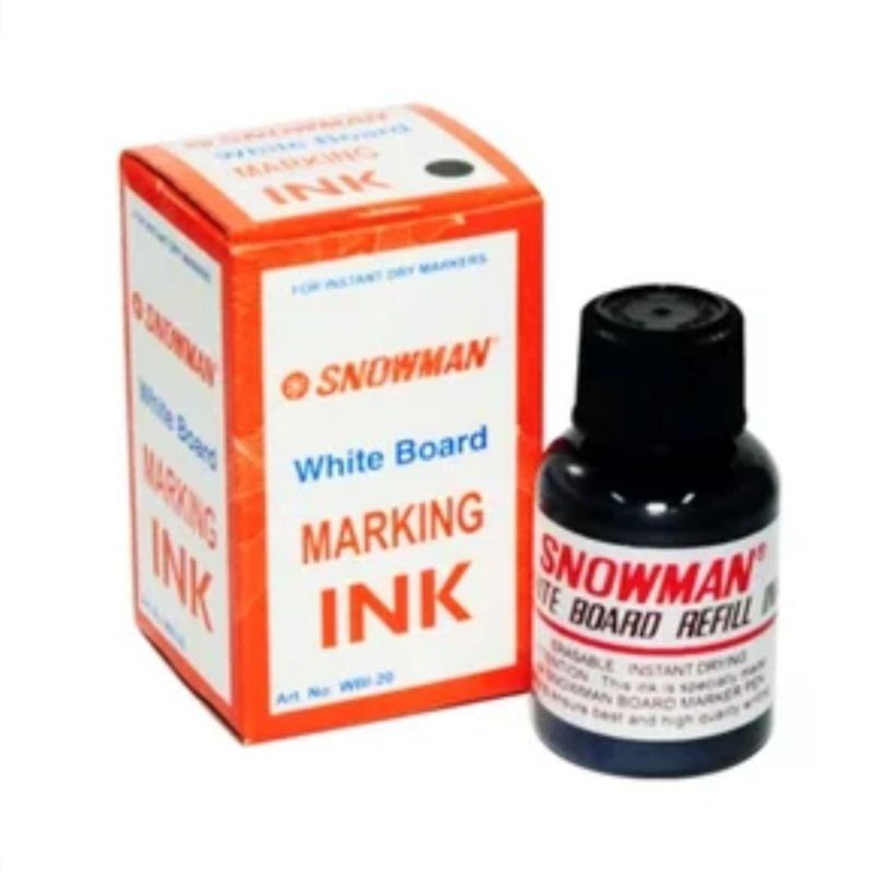 

Tinta Spidol Snowman Whiteboard Boardmarker Ink WBI-20