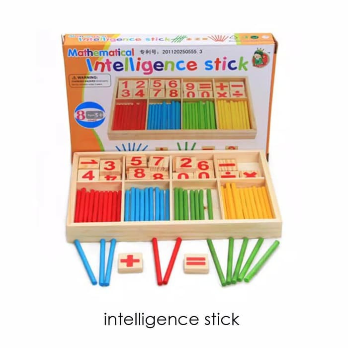 Mainan Edukasi Anak Stick utk Berhitung/MATHEMATICAL INTELIGENCE STICK