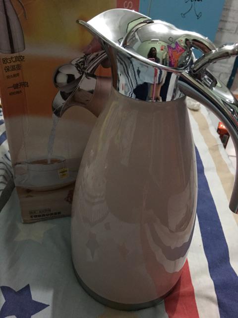 Kettle Teko Thermo Air Kopi Teh Teknologi Kedap Udara Stainless Steel 2l