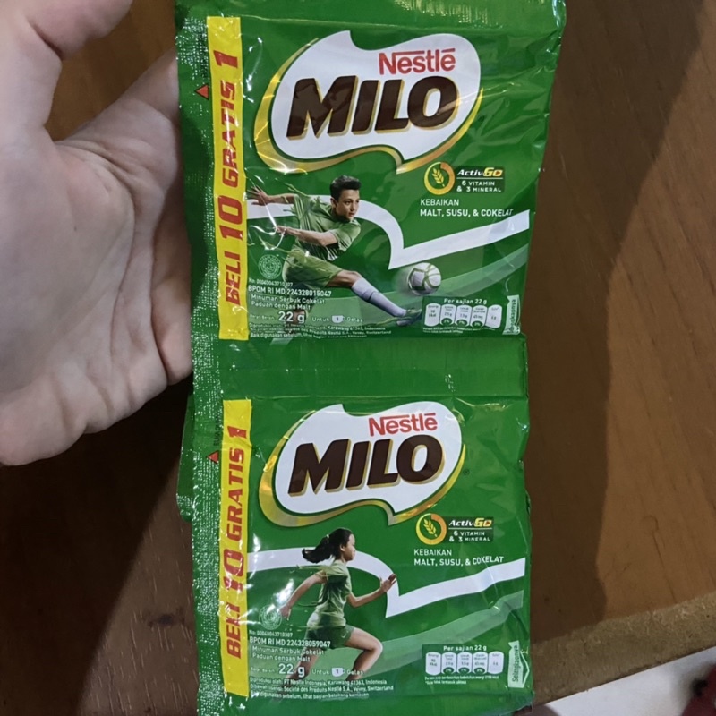 

1 RENTENG/ RENCENG MILO ACTIV GO DAPAT 11PCS