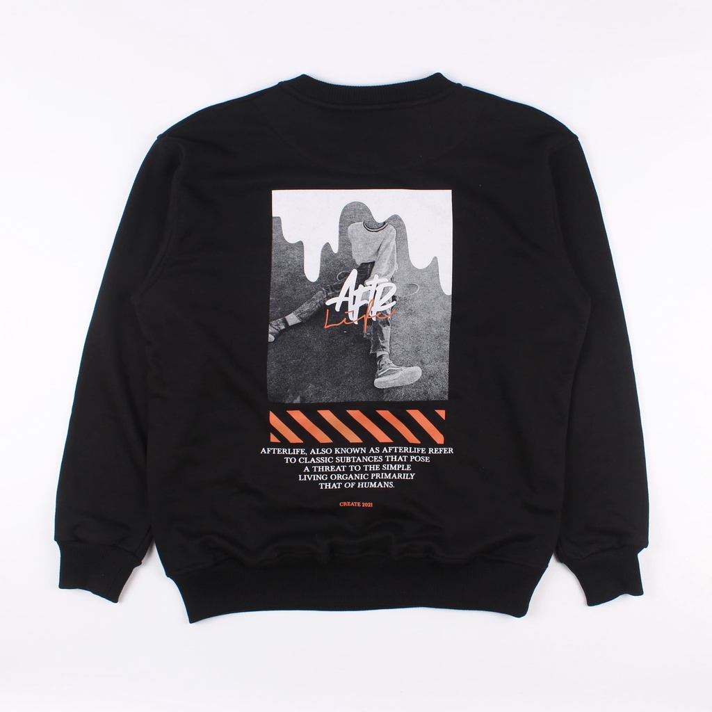 AFTERLIFE - Crewneck Undecided Black | 21029